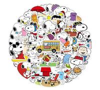 50 Pcs Cute Dog Stickers for Laptop, Bumper, Skateboard, Water Bottles, Computer, Phone, Guitar, Cartoon Stickers for Kids Teens Adult