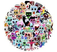 50 Pcs Dandy's World Stickers for Laptop, Cool Decals for Teens Kids Boys Skateboard Phone