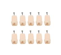 50 Pcs Dental Typodont Teeth Model Replacement Fit NISSIN 500 Type Screw-in Resin Denture Practice Studyting Tooth Training(16-50pcs)