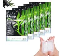 50 Pcs Detox Foot Patches Boxed, Foot Detox Patches to Remove Toxins Deep Cleansing, Improve Sleep Quality and Enhance Blood Circulation, Pain Relief & Stress Relief, 100% Natural
