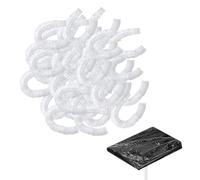 50 PCS Disposable Tattoo Arm Rest Covers, Elastic Transparent Arm Rest Salon Tray Covers Protective Film Arm Rest Stand Cover for Tattoo Equipment Accessories