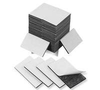 50 Pcs Double Sided Foam Tape, Heavy Duty Mounting Tape, Super-Sticky Double Sided Wall Adhesive Pads, Removable Foam Adhesive Stickers for Photo Album Walls, Hanging, Hooks, Small Mirrors, DIY