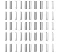 50 Pcs Dowel Pin M5*20 Stainless Steel Shelf Support Pegs Cylindrical Locating Pin, Silver