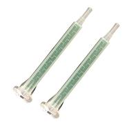 50 pcs Epoxy Tubes Static Mixer Nozzle Mixing Tip Epoxy Mixing Nozzle Tip or Static Mixer Plastic Resin Mixing Tip for 83mm AB Glue Adhesive Gun Applicat