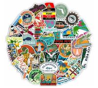 50 PCS Florida Stickers Vinyl Waterproof Stickers for Laptop,Water Bottles,Skateboard,Computer,Phone,Guitar,Bat Stickers for Kids and Adult