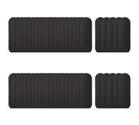 50 Pcs Foot File Replacement Pads - 80/180 Grit Self-Adhesive Refills for Callus Remover, Metal Foot Rasp & Pedicure Tools, Professional Emery Boards for Hard Skin at Home/Salon