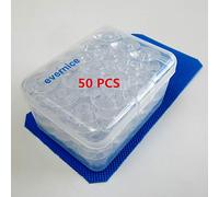 50 Pcs for Singer 66K, 99K, 185K, 201K, 274K, 275K, 285K Plastic Bobbins