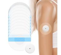 50 Pcs Freestyle Sensor Covers for Libre 2, Libre Sensor Covers Latex-Free Adhesive Patches, Waterproof Sensor Patches, Waterproof Adhesive Transparent Tape