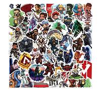 50 Pcs Game Apex Legends Stickers DIY Waterproof Luggage Skateboard Portable Guitar Car Wall Sticker Cartoon Decals Toy for Children