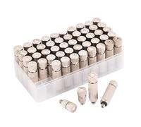 50 pcs Garden Sprayer Nozzle Tips Sprayer Nozzle Adjustable High Pressure Atomizing Spray Head Irrigation Tool for Courtyard 3 Sections Orifice Dia 0.15mm