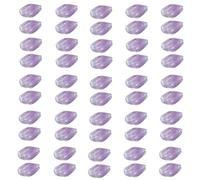50 Pcs Glass Petals Gradient Beads 12x20mm Art Supplies for Creative Jewelry Making Hairpin Decoration Beads Gradient Petal for Hairpin Jewelry Making Art Project