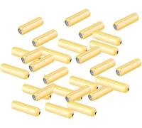 50 Pcs Gold Metal Brooch Pin Stick Backings Safety Pin End Cap Lapel Pin Backs Brooch Pins Stopper Pin Locking Clasp for Jewelry DIY Accessories Safety Pins, Pins and Pincushions