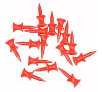 50 Pcs Golf Tees Step Down Unbreakable Bulk Occupation Height Control Tees for Golf Practice Bright Color Golf Tees