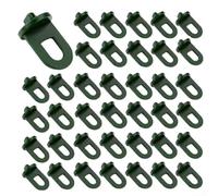 50 Pcs Greenhouse Twist Clips For Plant Fixing Stable Plastic Vine Support To Hold Insulation Mesh And Shade Cloth In Garden(Greenhouse Fasteners)