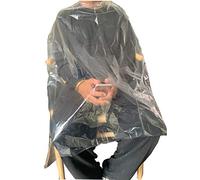 50 Pcs Hairdressing Cape,Waterproof, Barbering Apron Disposable, Transparent Salon Hair Cutting Gown Barber Cape Salon Barbers Hairdresser UK MADE UK STOCK fast delivery