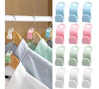 50 Pcs Hanger Connecting Hooks, Coat Space Saving Clothes Hook Stackable Hanger Super Space Saving for Wardrobe,Bedroom