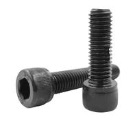 50 Pcs Hexagon socket head screw Cup head screw Full thread DIN912 M3-0.5X35 12.9 grade black DIN912 M3-0.5x35 (110002030035)