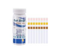 50 Pcs Hot Tub Test Strips & Pool Test Strips, 3-Way Spa Test Strips for Hot Tub for Chlorine, Bromine, pH & Total Alkalinity, Clear Water Testing Accessories for Lazy Spa, Pond, Swimming Pool