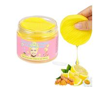 50 PCS Kojic Acid and Turmeric Cleansing Pads, Turmeric Kojic Acid Cleansing Pads for Exfoliating, Natural Ingredients, All Skin Types