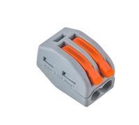 50 Pcs Lever Wire Quick Connectors 3 4 5 Ports Clamp Electrical Cable Home Terminal Block 0.08-4mm²/ 28-11AWG