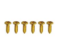 50 PCS Lightweight Guitar Pickguard Screws For Fender Strat/Tele Electric Guitar Bass Accessory