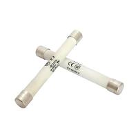 50 pcs/lot DC Solar Fuse 15A 1500VDC PV Fuse Link Wire Fusible 10x85mm Safety Protection LJ0237