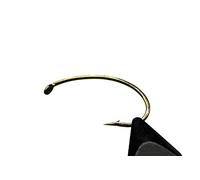 50 pcs/lot Fly Tying Nymph Hook wide-gape Scud Shrimp Back Caddis Pupa Fly Fishing Barbed Hooks Size 4# 6# 8# 10# 12# 14# 16# 18# (18)