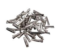 50 Pcs/lot Metal Crocodile Clips Cable Lead Testing Metal Alligator Clips Clamps Hair Clips Hairpins 32mm-76mm(4cm)