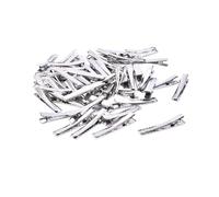 50 Pcs/lot Metal Crocodile Clips Cable Lead Testing Metal Alligator Clips Clamps Hair Clips Hairpins 32mm-76mm(6.6cm)