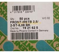 50 Pcs./Lot New FRONT-MSTB 2.5/2-ST-5.08BK Electrical Board Connector 1921625