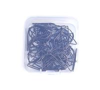 50 PCS Lovely Decorative Paper Clips Teardrop Bookmark Metal Planner Clip Station Office Drop Paper Small Bookmark Metal Office Planner for Enthusiasts