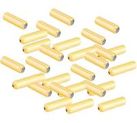 50 Pcs Metal Brooch Pin Stick Backings Safety Pin End Cap Lapel Pin Backs Brooch Pins Stopper Pin Keepers Locking Clasp for Jewelry DIY Accessories Gold Pins