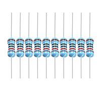50 PCS Metal Film Resistors, 820 Ohm Resistor with 1/2W 1% Tolerance, Lead, Good for DIY Electronic Projects Electronic Accessories