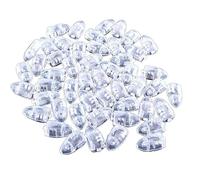 50 PCS Mini Led Lights- Flashing LED Balloon Lights for Paper Lanterns-Mini Multi Color Led Lights for Weddings, Birthdays, Anniversaries, Christmas, Halloween Decorations (White)