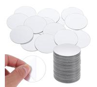 50 Pcs Mirror Stickers for Walls, 2 Inch Circle Mirror, Self Adhesive Mini Mirrors, Acrylic Mirrors for DIY Crafts, Tabletop and Wall Decor, Jewelry Making