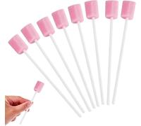 50 Pcs Mouth Swabs - Oral Care Sponge Swabs, Soft & Gentle, Ideal for Elderly & Personal Hygiene, Convenient for Travel & Home Use