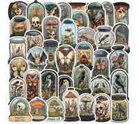 50 Pcs Mysterious Bottle Creatures Stickers for Children Teens Girls Boys,Cartoon Creature Stickers for Bicycle,Skateboard,Laptop Water Bottles,Computer,Waterproof Vinyl for Wall,Graffiti Stickers