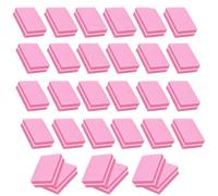 50 PCS Nail Buffer Blocks, Professional Nail Sanding Blocks, Buffer Sanding Block Nail Art Tool for Salon, Home Use, Gel Natural Nails (Pink)
