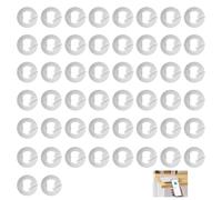 50 Pcs NFC Tags NFC Tag Stickers Ntag213, 144 Bytes Memory for Apple iPhone iOS Android Apps for All NFC Enabled Mobile Phones Devices, Rewritable RFID Ntag213 NFC Tags Programmable, NFC Stickers