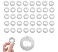 50 Pcs NFC Tags NFC Tag Stickers Ntag215, 504 Bytes Memory for Apple iPhone iOS Android Apps for All NFC Enabled Mobile Phones Devices, Rewritable RFID Ntag215 NFC Tags Programmable, NFC Stickers