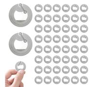 50 Pcs NFC Tags NFC Tag Stickers Ntag215, 504 Bytes Memory for Apple iPhone iOS Android Apps for All NFC Enabled Mobile Phones Devices, Rewritable RFID Waterproof Programmable NFC Tags NFC Stickers
