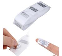 50 PCS NFC Tags Sticker, Original Rectangle NTAG213 Chip NFC Stickers Adhesive Labels Clear RFID Tags Rewritable 144 Bytes Memory Work with All NFC-Enabled Smartphones and Devices