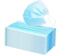 50 Pcs Pack Face Masks 3 Ply - 3 Layers - Sealed Bag