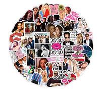 50 Pcs/Pack Gossip Girl Classic TV Show Stickers for Furniture Desk Wall Chair DIY Toy Car Computer Decal TV Motorcycle