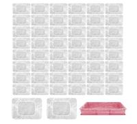 50 Pcs Paint Tray Liners, 9 Inch Paint Roller Tray Liners for House Painting Improvement DIY Projects Easy to Clean Up
