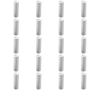 50 Pcs Paperboard Lip Balm Tubes, White Kraft Push Up Containers with Wax Lining, Lip Gloss Packaging for DIY Solid Perfume, Salve, Deodorant and Cosmetic Products