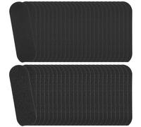 50 Pcs Pedicure File Refill Pads, Foot File Replacement Pads, Self-Adhesive Reusable Foot Rasp for Removing Callus Dead Skin, Pedicure Salon(25 x 180 Grit, 25 x 90 Grit)
