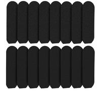 50 Pcs Pedicure File Refill Pads, Stainless Steel Foot File Refills, 120+240 Grit Foot File Replacement Pads, Self-Adhesive Reusable Foot Rasp for Removing Callus Dead Skin, Pedicure Salon