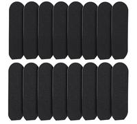 50 Pcs Pedicure File Refill Pads, Stainless Steel Foot File Refills, Foot File Replacement Pads, Self-Adhesive Reusable Foot Rasp for Removing Callus Dead Skin, Pedicure Salon(25 x 180 Grit, 25 x 90Gr