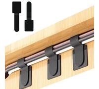50 Pcs per Pack,Self Adhesive Hook and Loop Cable Straps, Hook and Loop Cable Ties,Sticky-Back Cord Organizer, Cable Clip, Household & Office Essentials